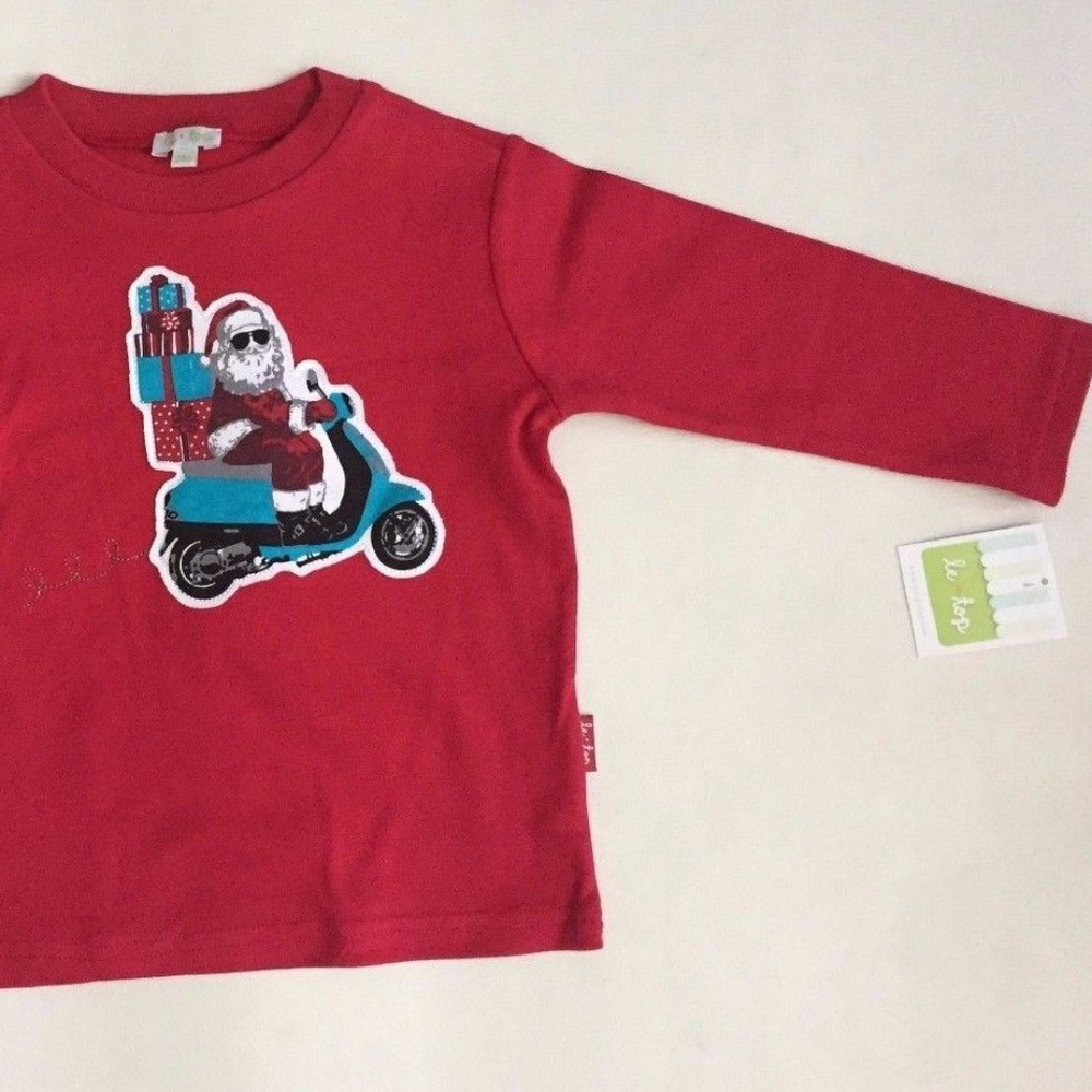 Le Top Baby Boys Christmas Santa Claus 12M, 2T